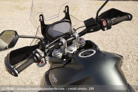 Guidon de la Triumph Tiger 800 XCa