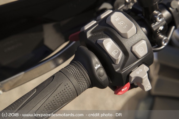 Commodos de la Triumph Tiger 800 XCa