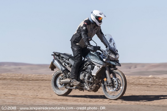 Essai de la Triumph Tiger 800 XCa en tout-terrain
