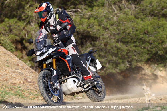 Essai de la Triumph Tiger 900 Rally Pro sur les chemins
