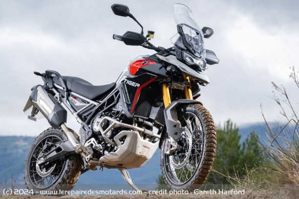 Essai de la Triumph Tiger 900 Rally Pro 2024