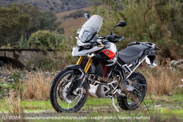 La Triumph Tiger 900 Rally Pro 2024