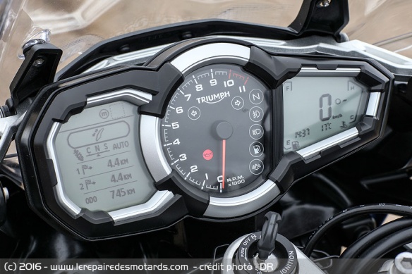 Tableau de bord Triumph Tiger Explorer XCa