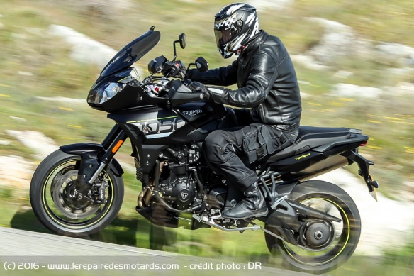 Accéélération de la Triumph Tiger Sport