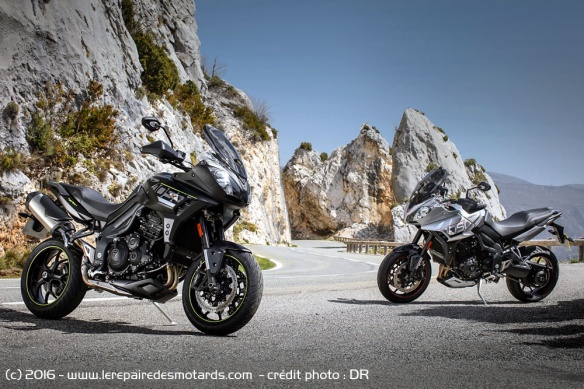 La Triumph Tiger Sport est disponible en deux versions