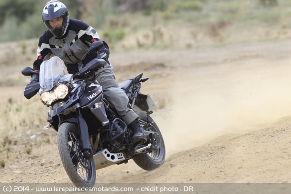 Triumph Tiger XCx en enduro