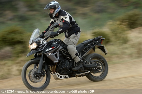 Triumph Tiger XCx en tout terrain