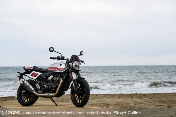 La Triumph Tracker 400 s'affiche &agrave; 6.545 euros