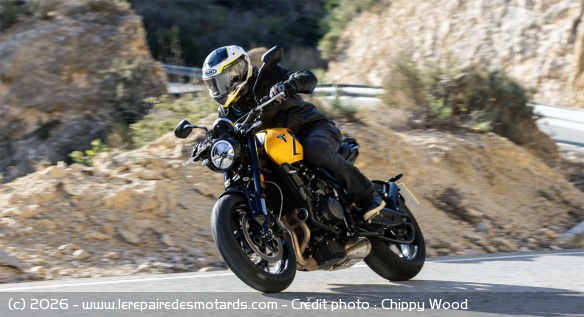 Essai de la Triumph Trident 660 Essai de la Triumph Trident 660