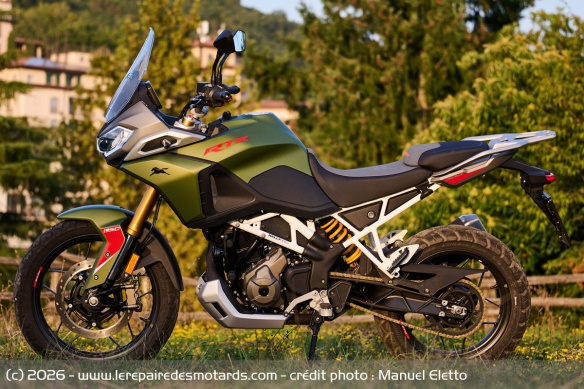 Le trail TVS RTX 300