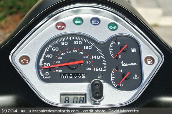 Compteur Vespa GTS 125 Super ie