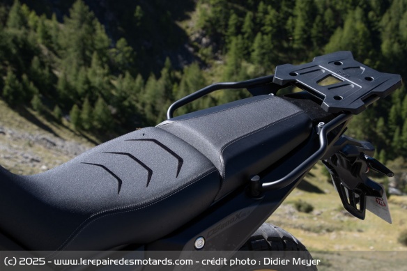 Que ce soit au niveau de l'assise ou de l'ergonomie, la moto s'est montr&eacute;e plut&ocirc;t confortable