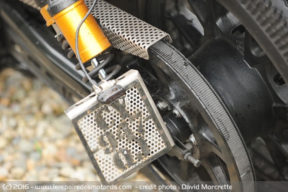 Plaque immatriculation Yamaha Bolt