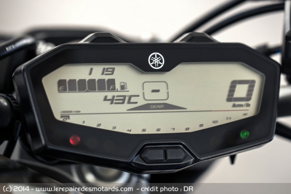 Compteur Yamaha MT-07