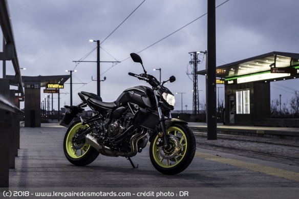 La Yamaha MT-07 2018