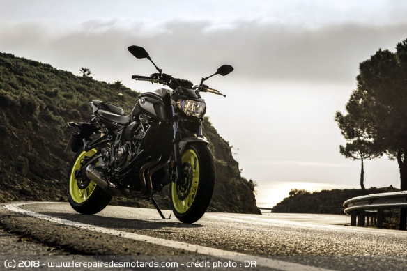 Essai de la Yamaha MT-07