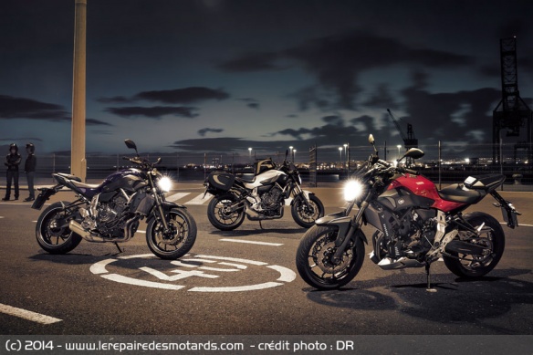 Coloris Yamaha MT-07