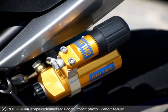 Amortisseur Öhlins de la Yamaha MT-09 SP