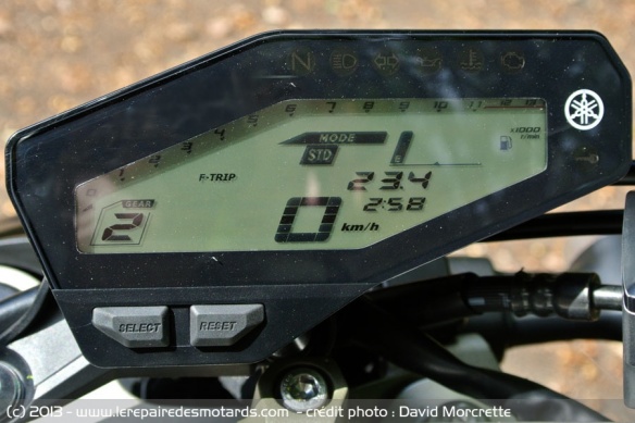 Compteur Yamaha MT-09