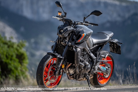 Essai de la Yamaha MT-09 2021