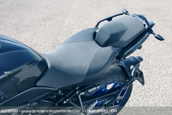 La selle de la Yamaha Niken