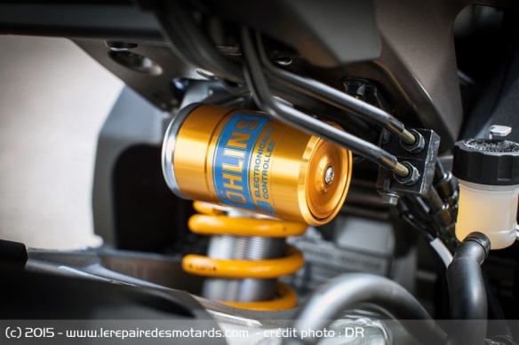 Amortisseur Ohlins des Yamaha YZF R1 et R1M