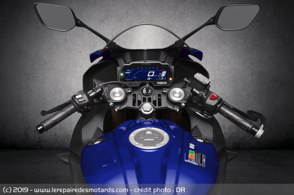 Ergonomie de la Yamaha YZF-R125