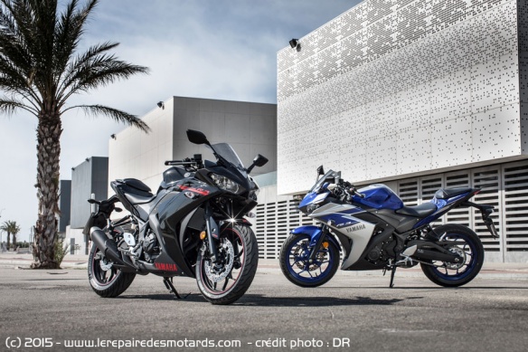 Coloris Yamaha R3