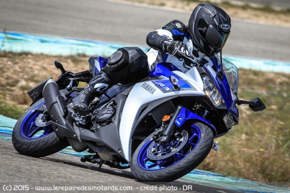 Essai Yamaha R3 sur piste