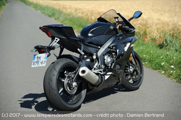 Essai de la Yamaha YZF-R6 2017