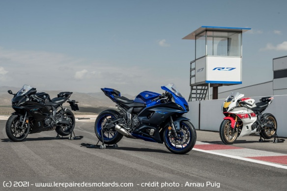 La gamme Yamaha R7 2022