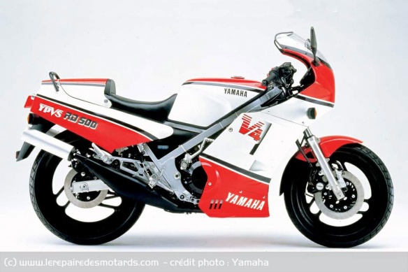 La Yamaha RD500LC distribuée en Europe