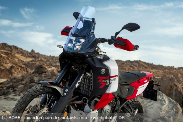 L'éclairage à LED de la Yamaha Ténéré 700 World Raid