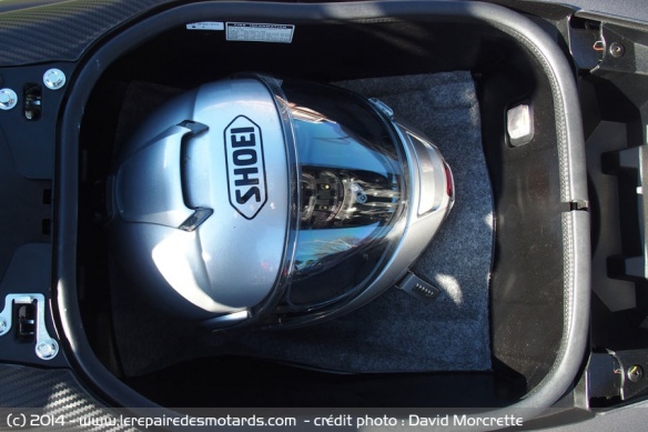 Coffre du Yamaha TMax 530