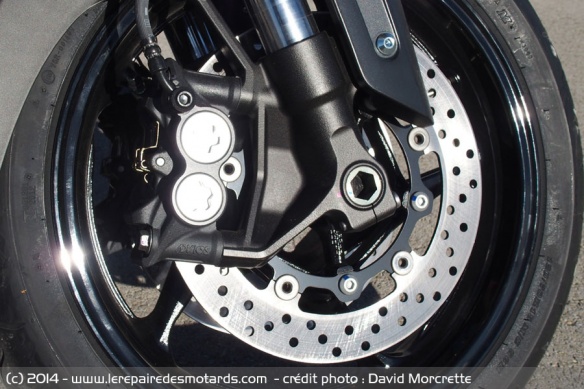 Etriers radiaux du freinage du Yamaha TMax 530