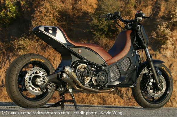 A l'origine, RSD était parti pour transformer le scooter en café racer