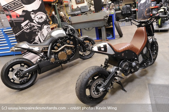 Juste avant le TMAX, Roland Sands avait déjà hyper-modifié la VMAX