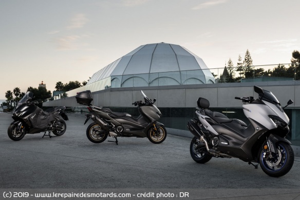 La gamme 2020 des Yamaha TMax 560