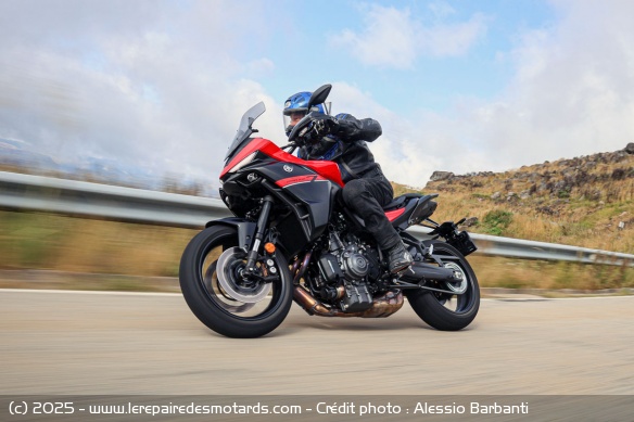 Essai des Yamaha Tracer 7 et Tracer 7 GT 2025 Essai des Yamaha Tracer 7 et Tracer 7 GT 2025