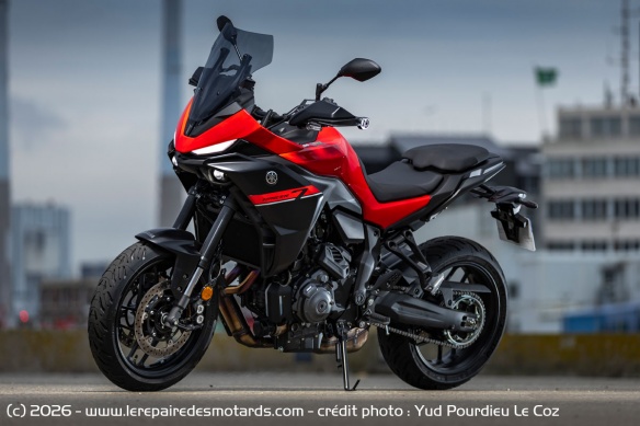 La Yamaha Tracer 7 Y-AMT