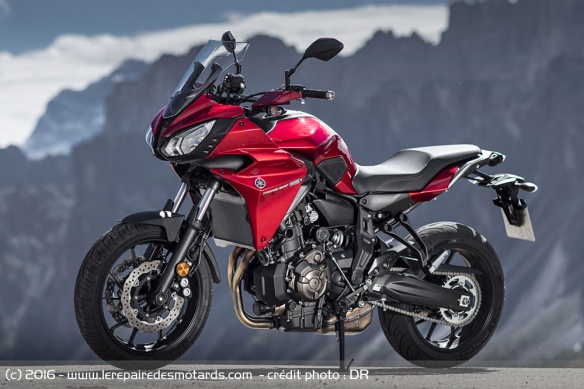 Essai Yamaha Tracer 700 Cadre de la Yamaha Tracer 700
