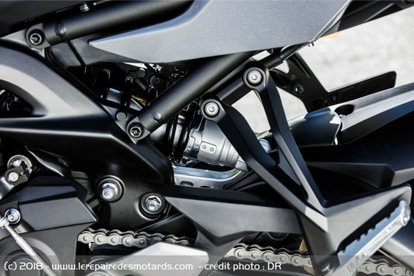 Amortisseur de la Yamaha Tracer 900