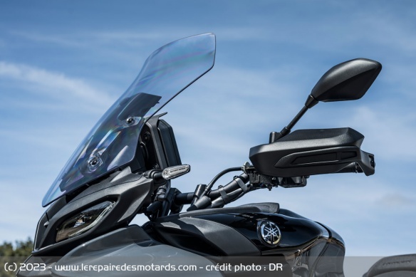 La bulle de la Yamaha Tracer 9 GT+