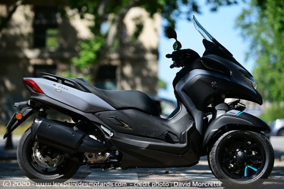 un style en ligne avec le Tricity 125