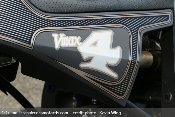 Un grand soin a également été apporté à la peinture de la Yamaha
