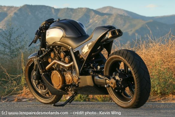 L'arrière du VMAX a été très largement allégé
