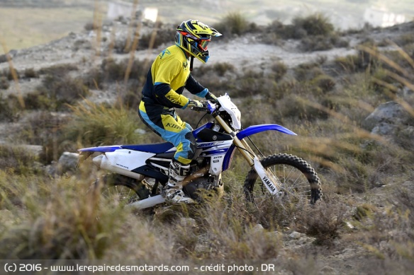Randonnée en Yamaha 450 WR-F