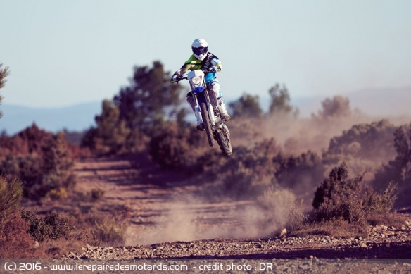Saut en Yamaha 450 WR-F
