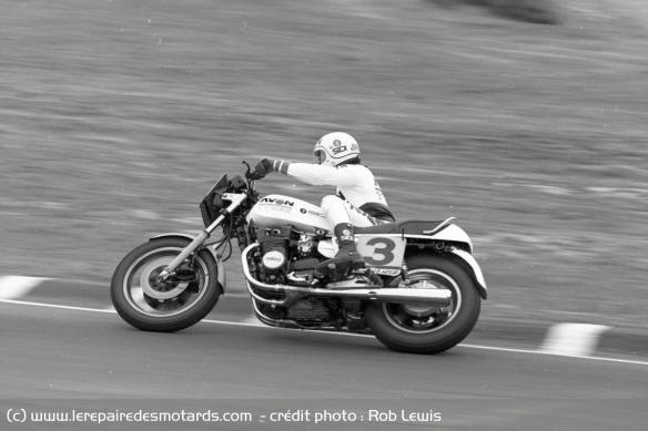 Jim Budd sur la XS Avon aux Castrol 6 Hours 1978