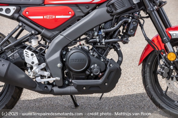 La XSR opte pour le monocylindre VVA de 125 cm3